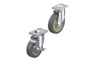 Light-medium duty furniture dolly casters