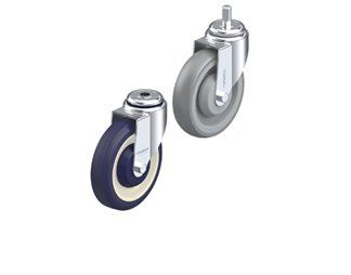 Shopping cart casters