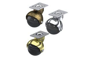 Ball style casters