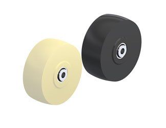 Machined cast nylon wheels