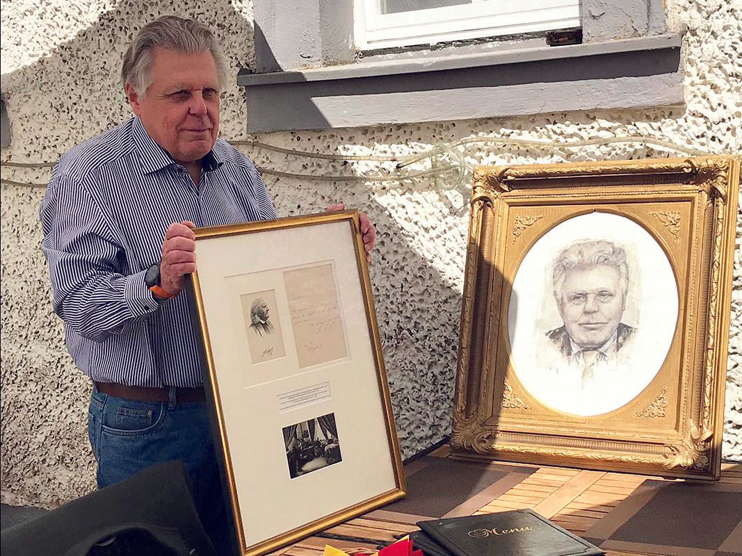 Constantin Fürst zu Hohenlohe Schillingsfürst an seinem 70. Geburtstag