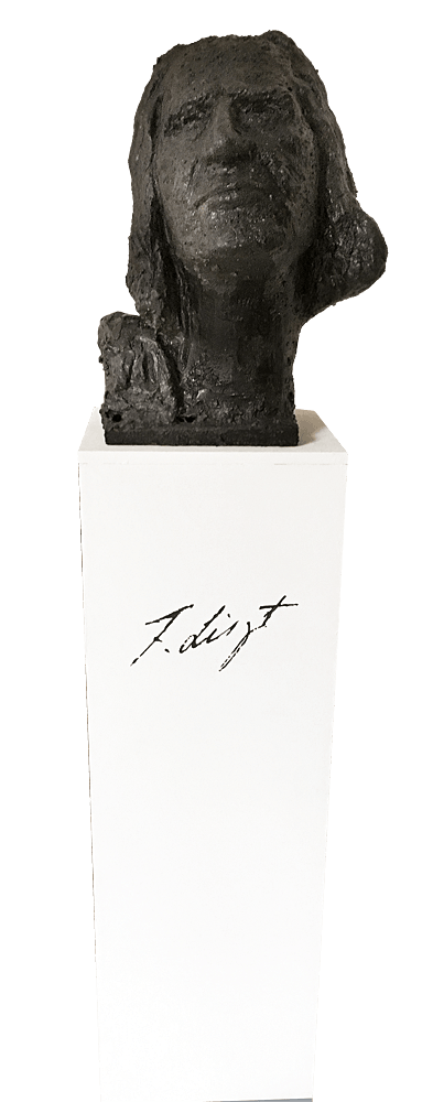 Neue Liszt-Büste von Reiner Grunwald