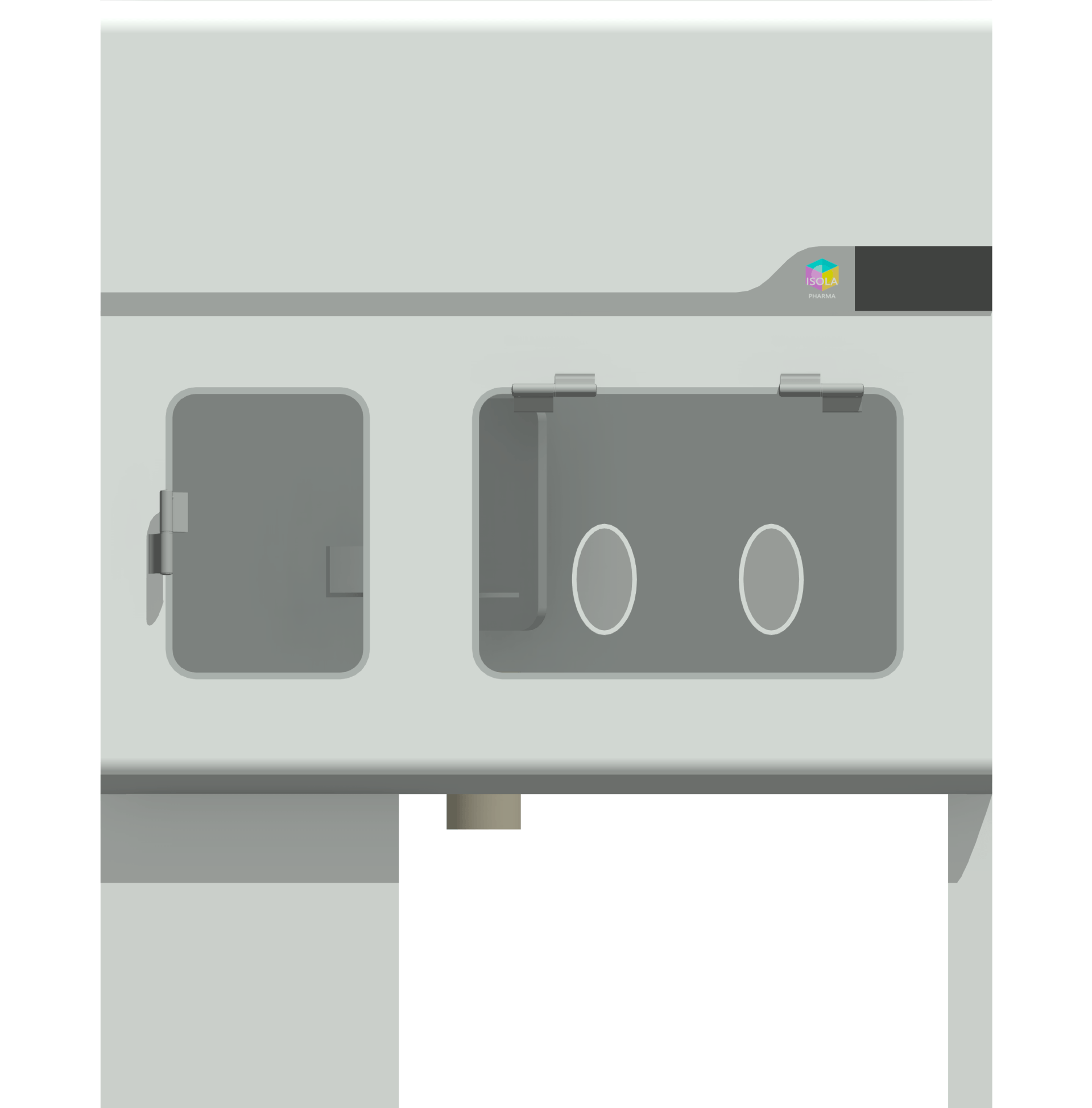 ISOLA PHARMA | Prototipo 2 Frontal