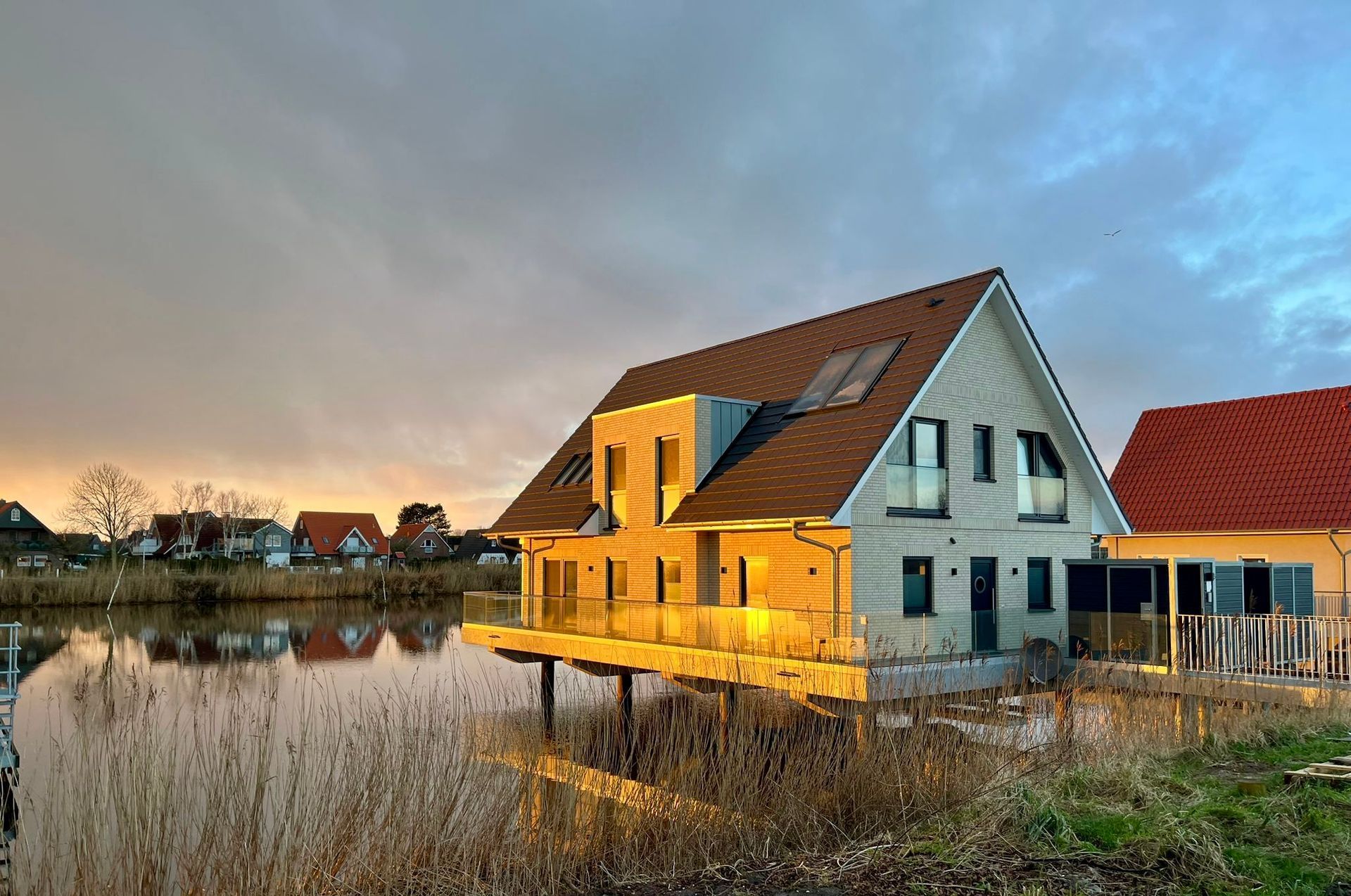 Pfahlhaus Carolinensiel Harlesiel Pfahlhaus Hoch Zwei