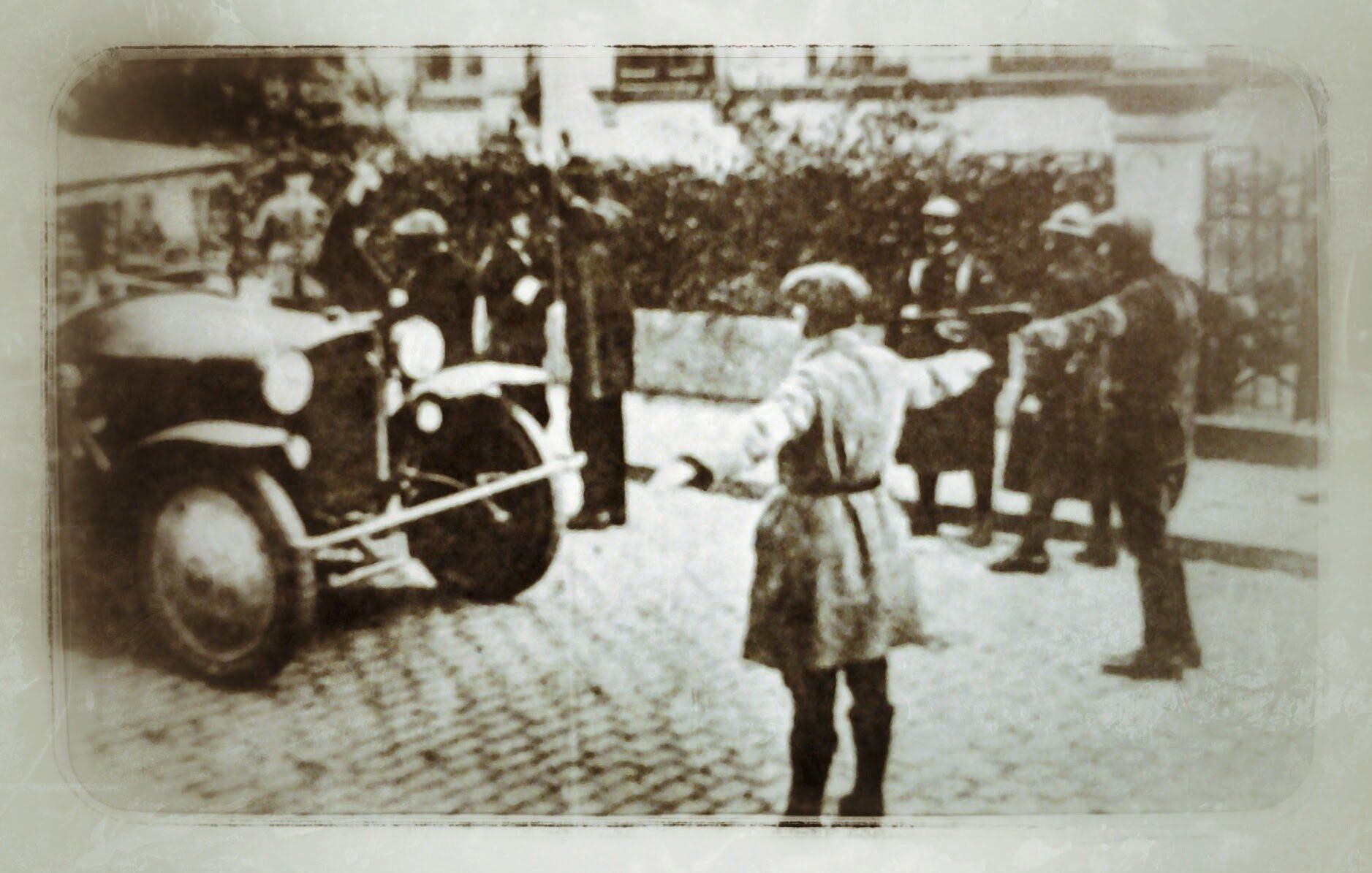 Separatistische Straßensperre in Königswinter
