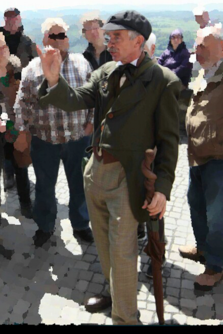 Herr Siegerius auf dem Drachenfels, Führung Weinromantisch