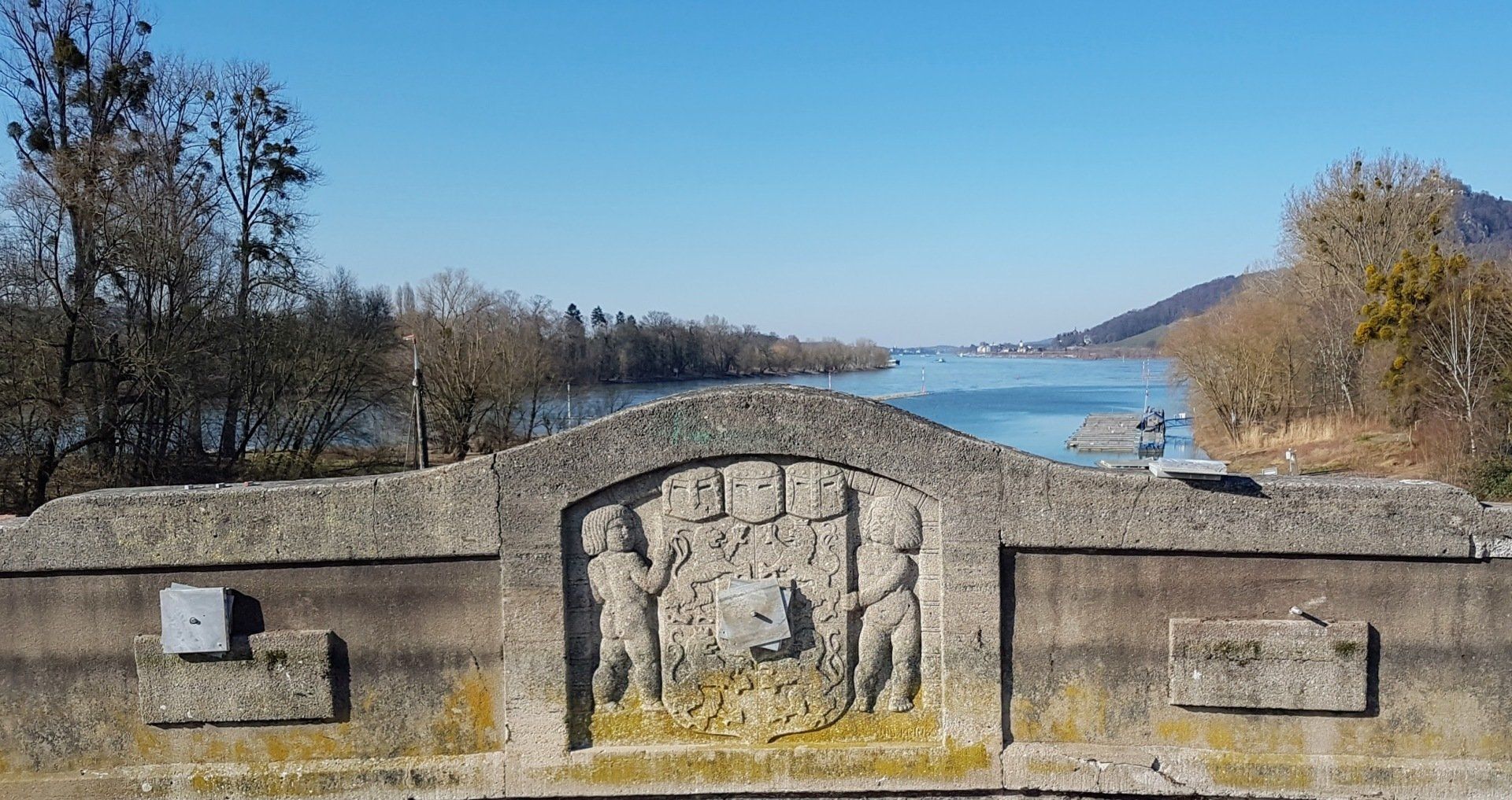 Brücke nach Grafenwerth, Detail