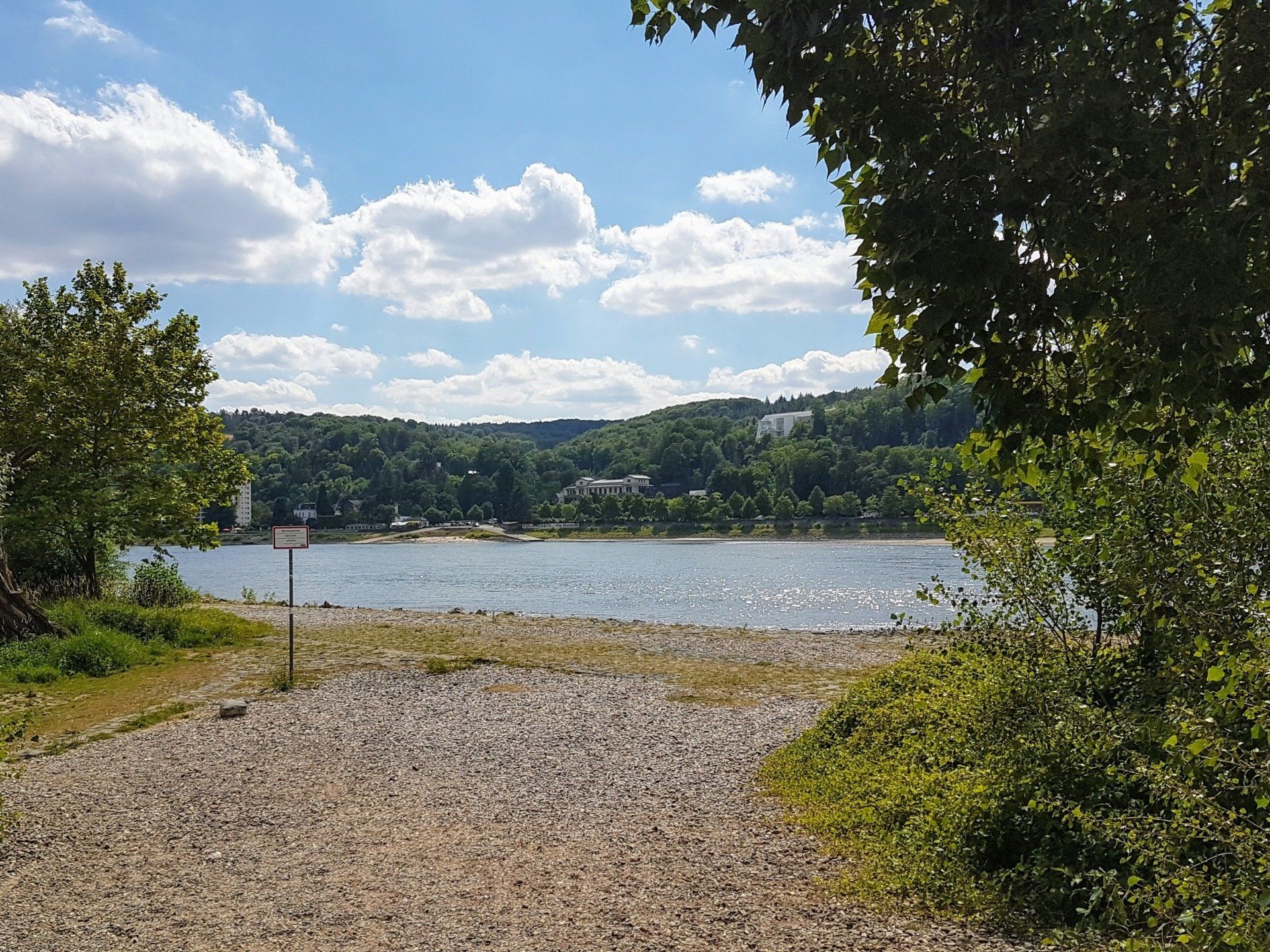Kiesablagerungen Grafenwerth