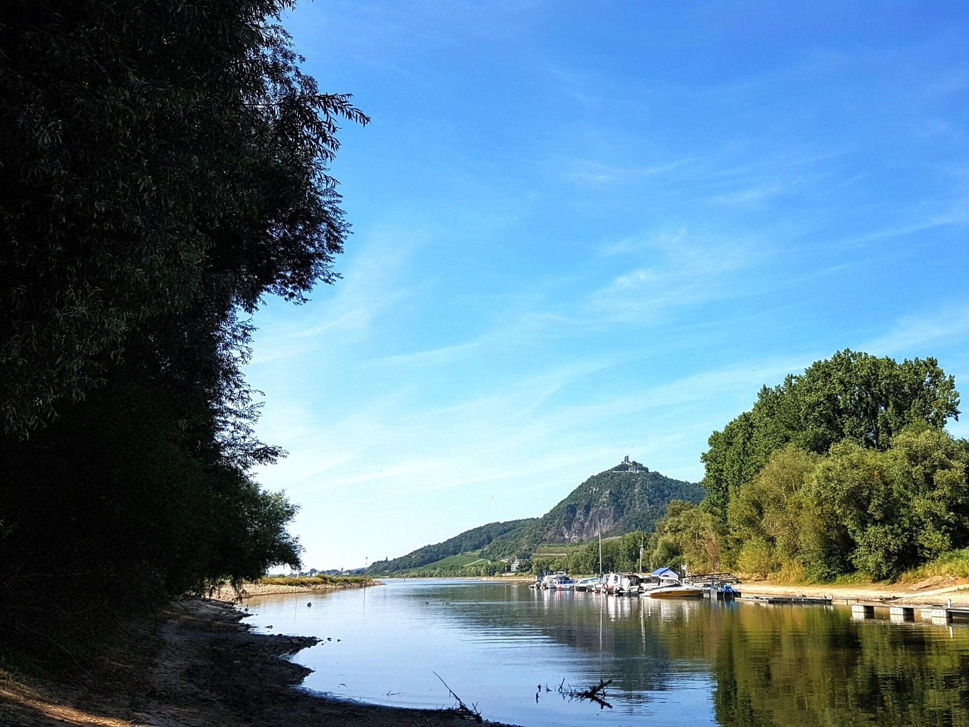 Grafenwerth, toter Arm, Anleger für Freizeitkapitäne