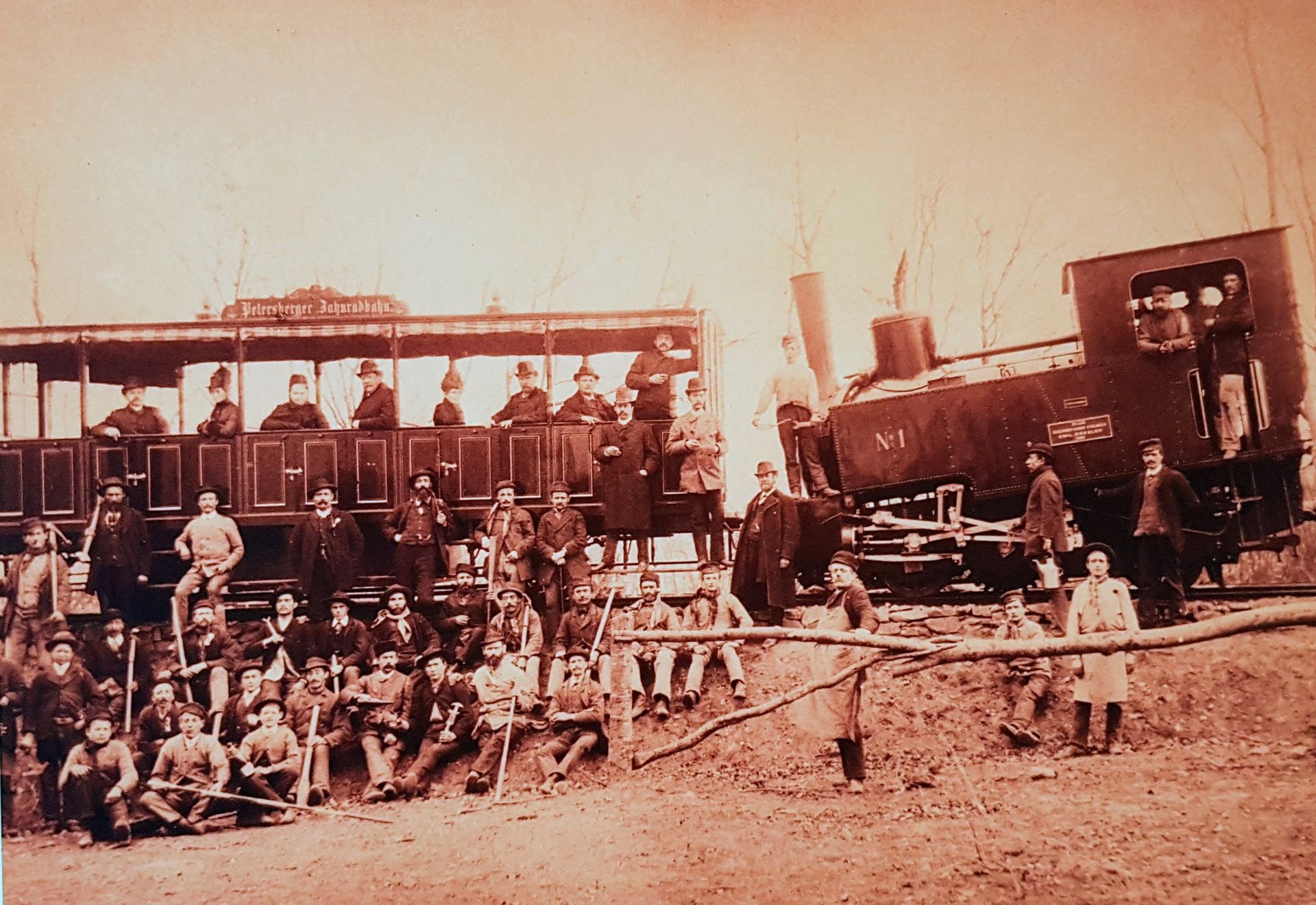 Lok und Wagen, Petersbergbahn