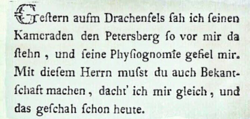 Wanderbeschreibung, Petersberg, Drachenfels
