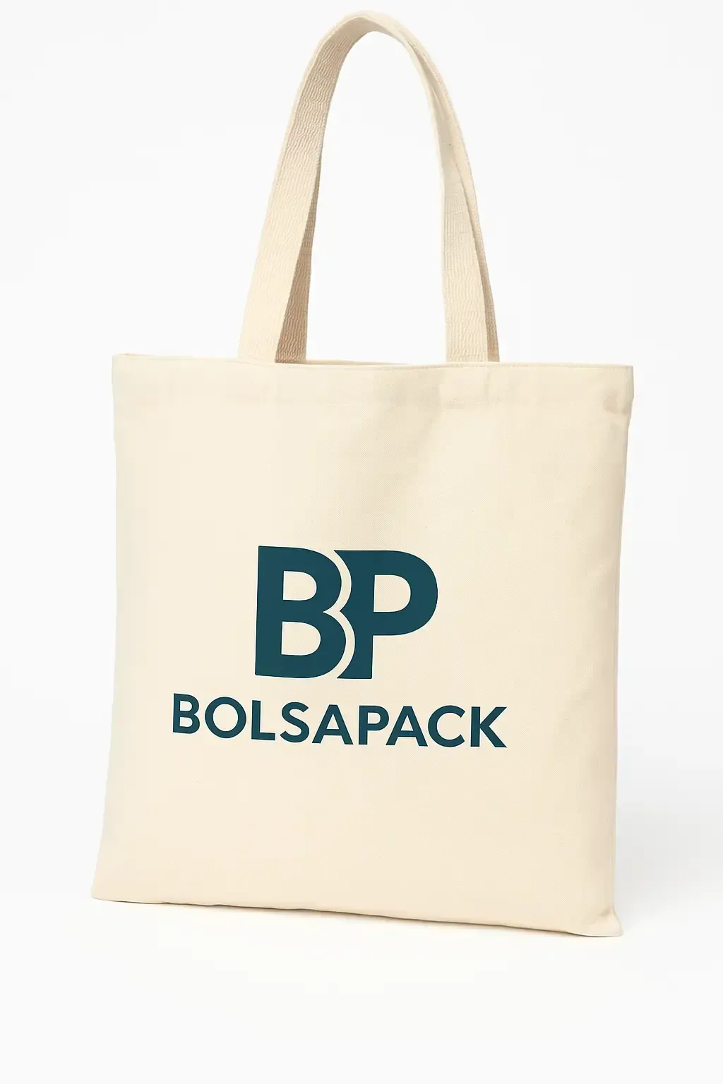 Bolsa de algodón personalizada con diseño ecológico