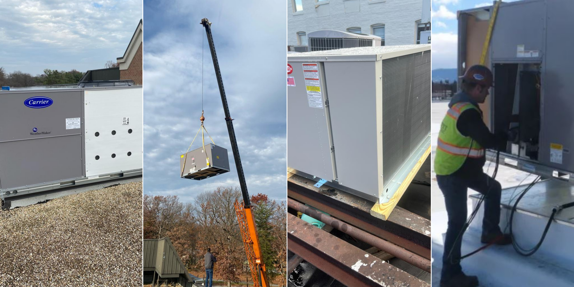 Avons Commercial HVAC unit Installation