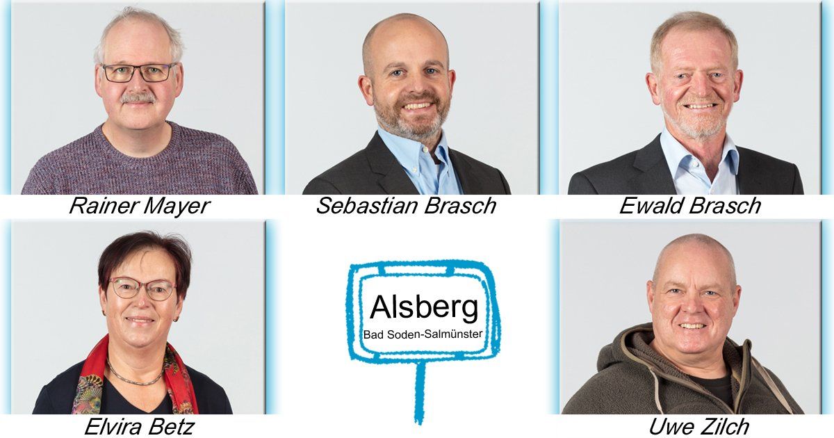 Kandidaten/-Innen für den Ortsbeirat Alsberg Kandidaten/-Innen für den Ortsbeirat Alsberg