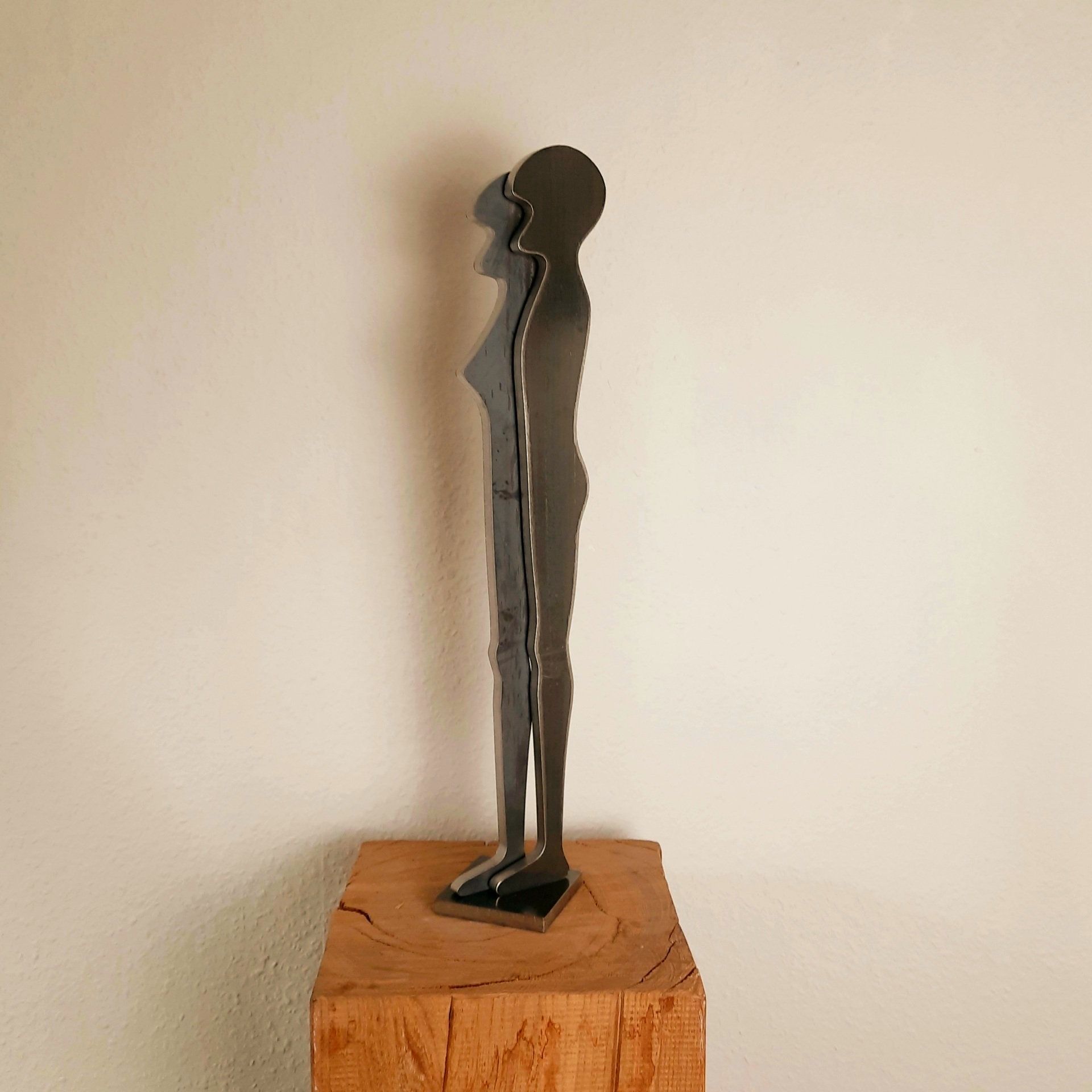 CorTen Stahl, Kunst, Objekt, Deko, Skulptur Adam und Eva, Oliver Pohl, Schöner Wohnen, Laga 2026, Bad Nenndorf, Wunstorf, Kunst, Steinhuder Meer