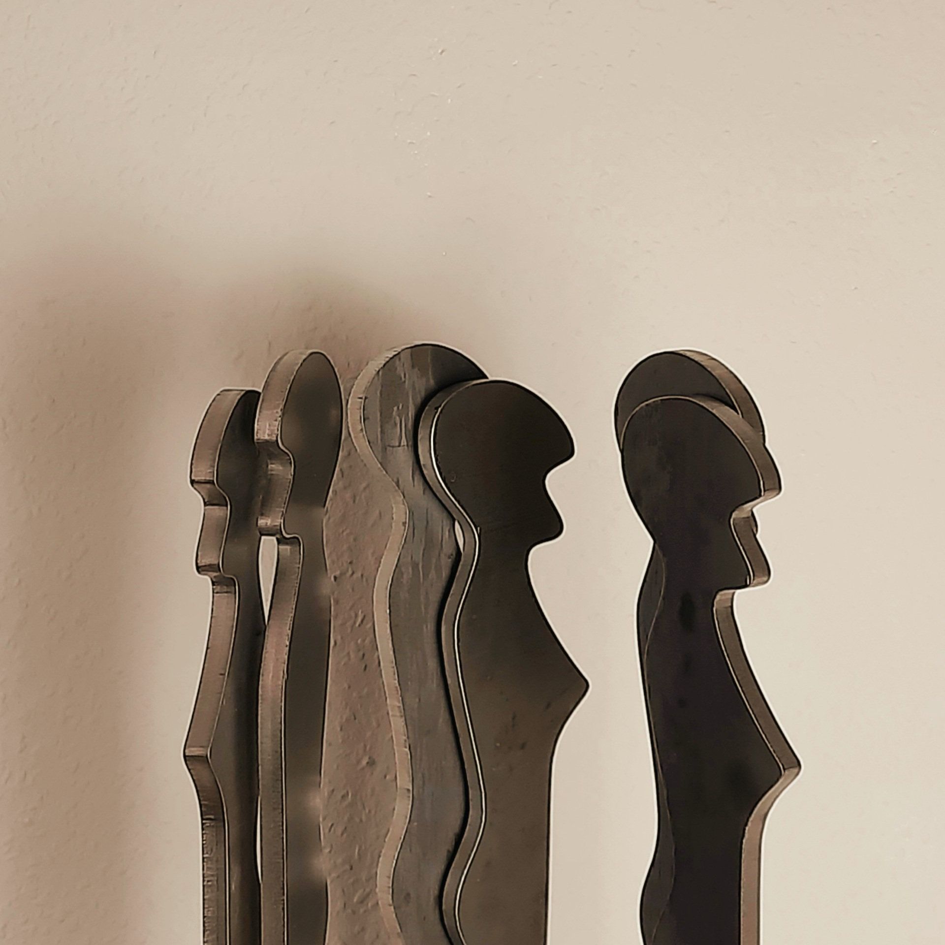 CorTen Stahl, Kunst, Objekt, Deko, Skulptur Adam und Eva, Oliver Pohl, Schöner Wohnen
