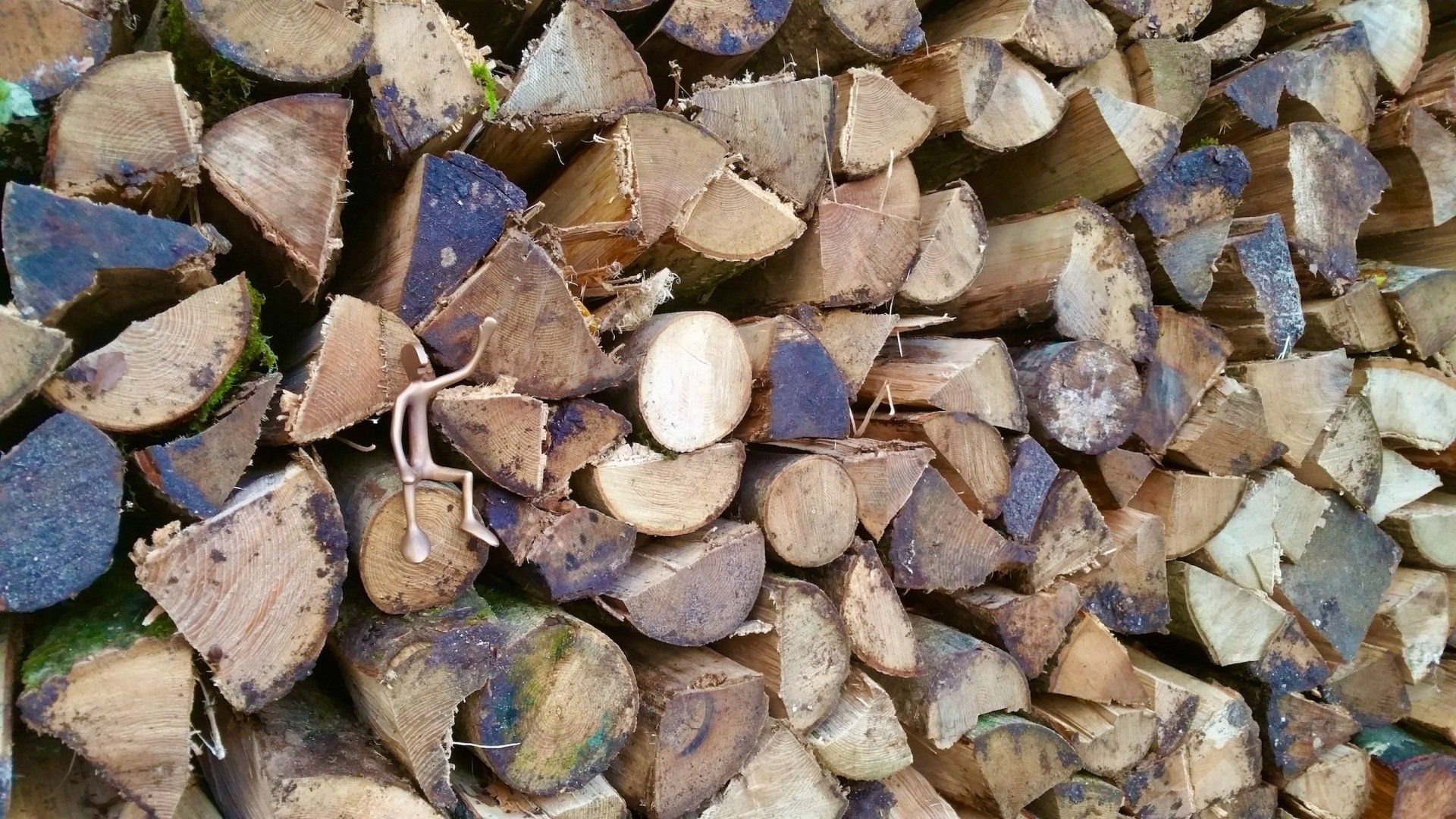 Das Bild zeigt, was eine Kundin/ein Kunde mit einer Figur der Serie Friends von Bildhauer Oliver Pohl selber gebaut hat.