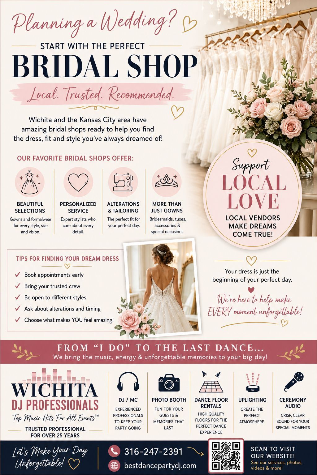Bridal Shop Wichita DJ Professionals