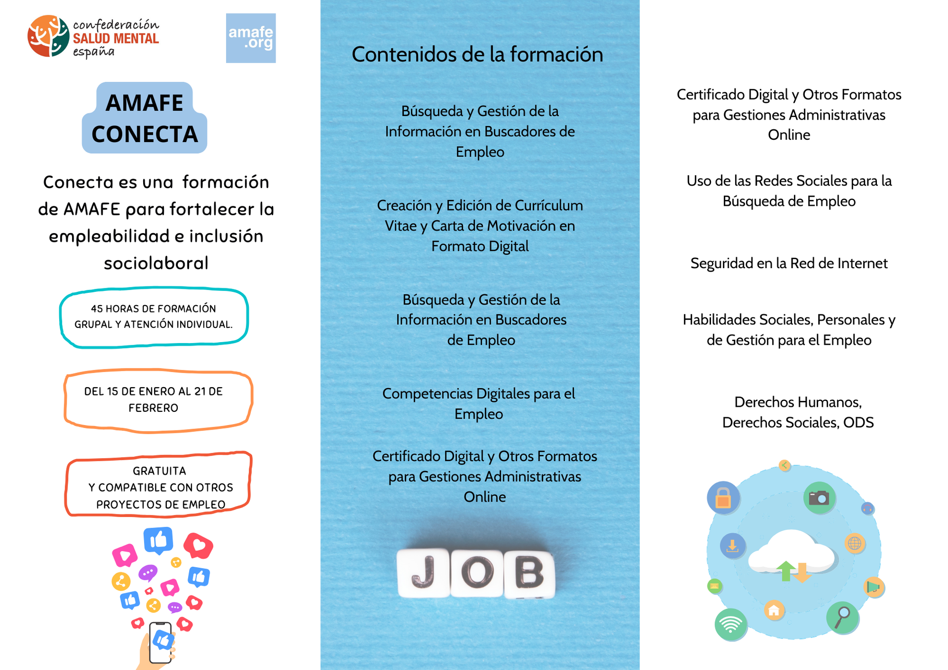 Información AMAFE Conecta