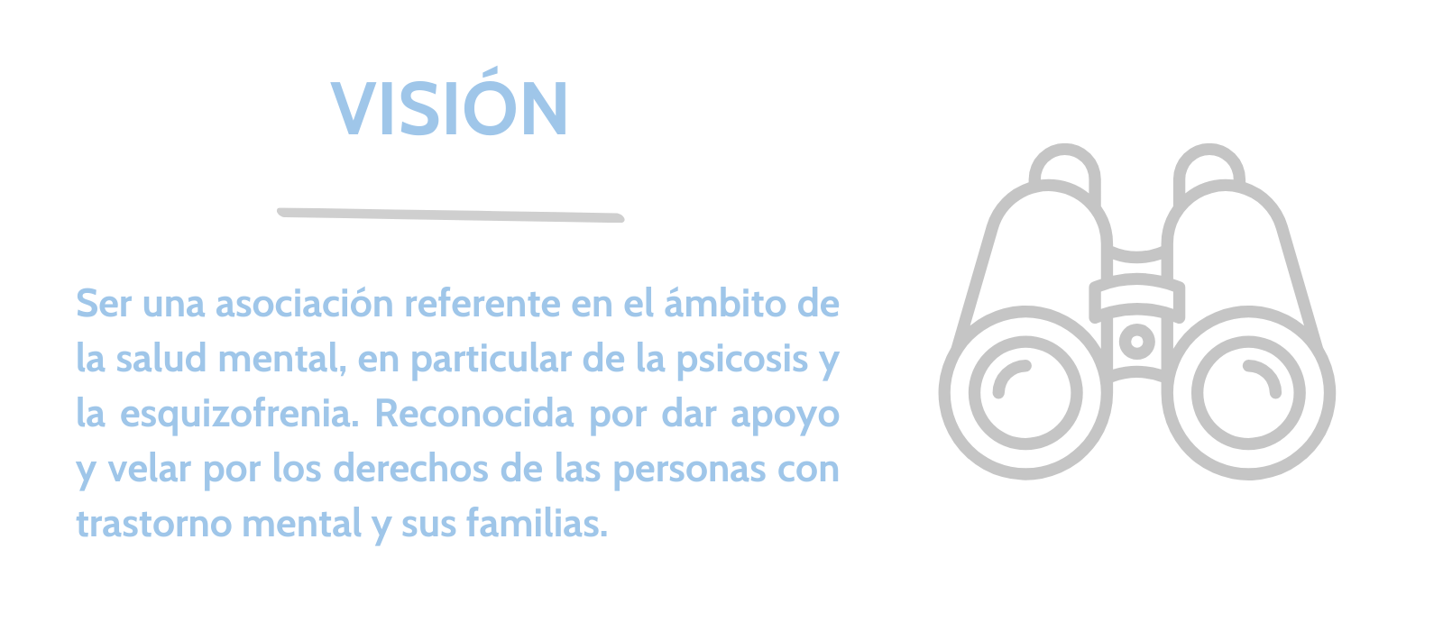 Imagen Visión de AMAFE