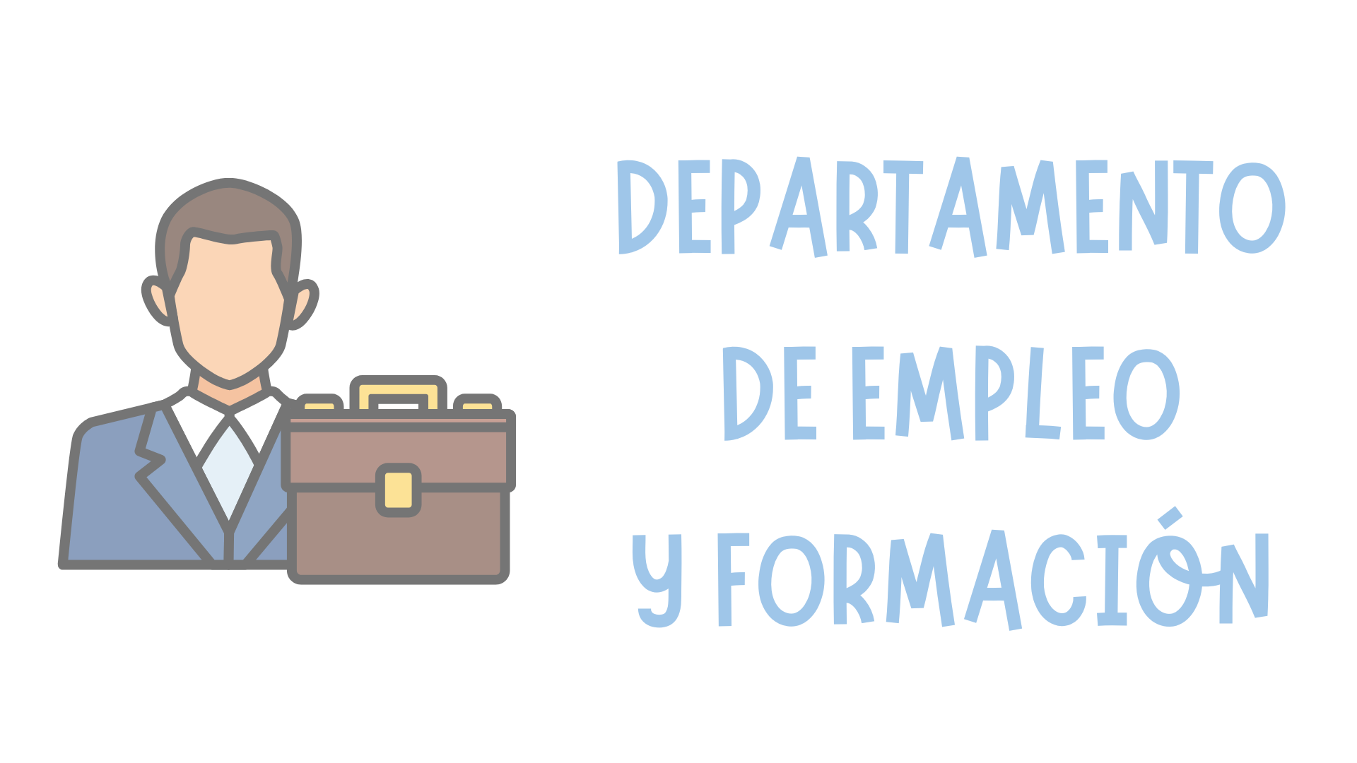 Logo departamento de empleo y formación de AMAFE