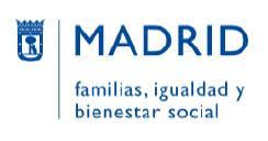Logo Ayuntamiento Madrid Familias, igualdad y bienestar social