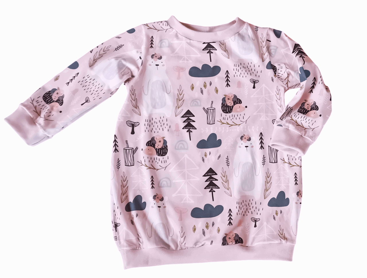 Mini Tilli by Sonja handgemachtes Babykleid Gr. 7480 Freunde - Babysachen handmade