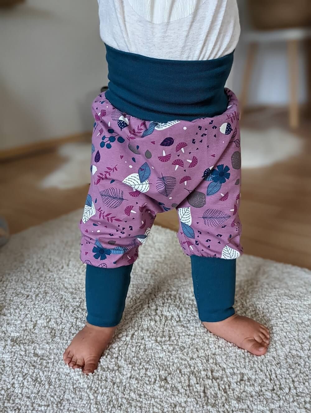 Babys erste lange Pumphose Babysachen handmade