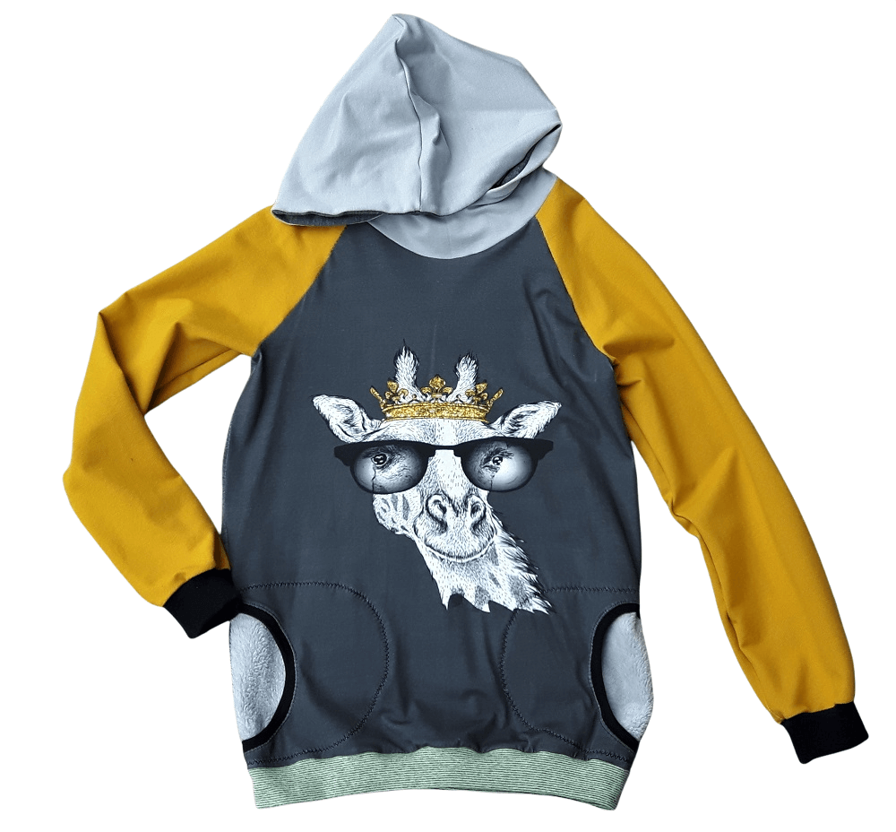 Kindershirt Gr. 116 Piratenhund Mini Tilli by Sonja - Selbstgenähte Kinderkleidung Jungen Shirt kurz