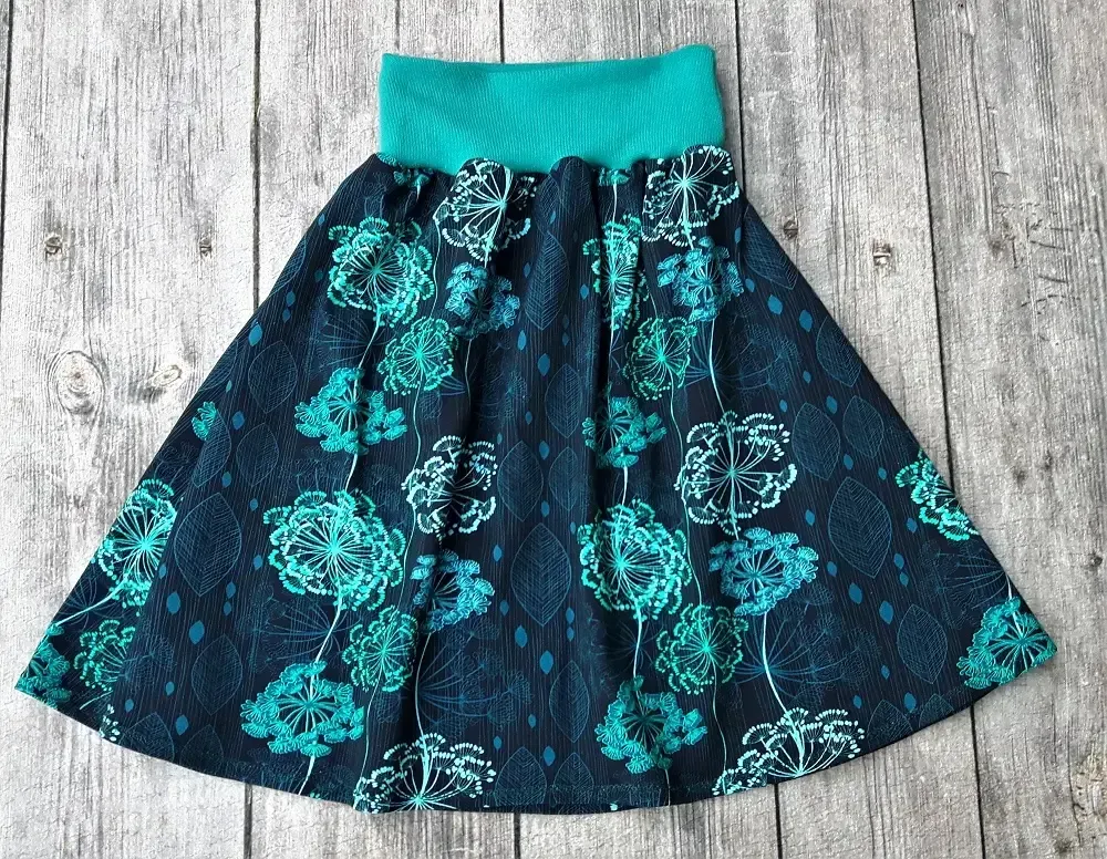 Mädchenröcke Mini Tilli by Sonja - Selbstgenähte Kinderkleidung - Mädchenröcke aus Jersey