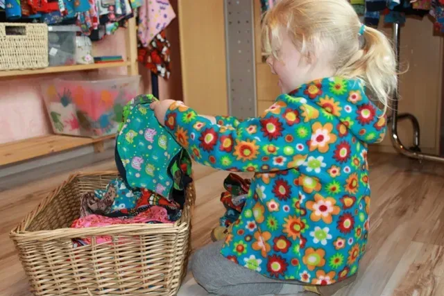 handgemachte Fleecejacke- Mini Tilli by Sonja - Manufaktur für außergewöhnliche Kindermode in Trimbs