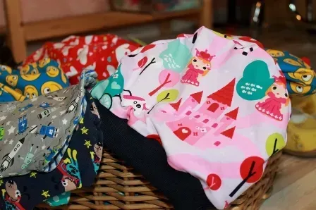 handgemachte Mädchenmütze- Mini Tilli by Sonja - Manufaktur für außergewöhnliche Kindermode in Trimbs