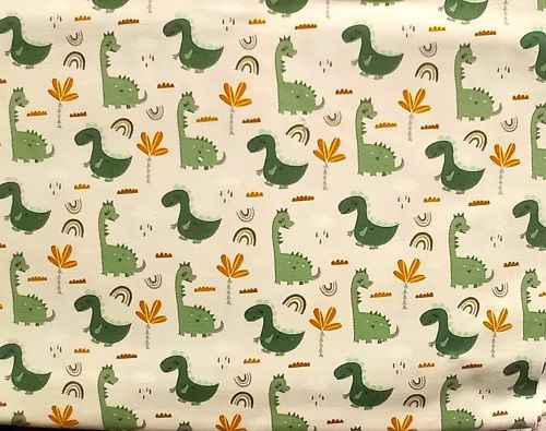 Ökologische Kinderkleidung | Designer Kinderstoffe - Mini Tilli by Sonja Babydinos Stretchjersey