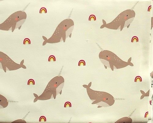 Stretchjersey beige Wale braun
 Ökologische Kinderkleidung | Designer Kinderstoffe - Mini Tilli by Sonja