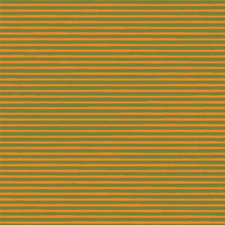 Stretchjersey mit Streifen orange grün - Stoffe bei Mini Tilli by Sonja