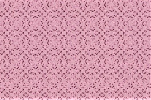 Stretchjersey Kreise rosa  Ökologische Kinderkleidung | Designer Kinderstoffe - Mini Tilli by Sonja