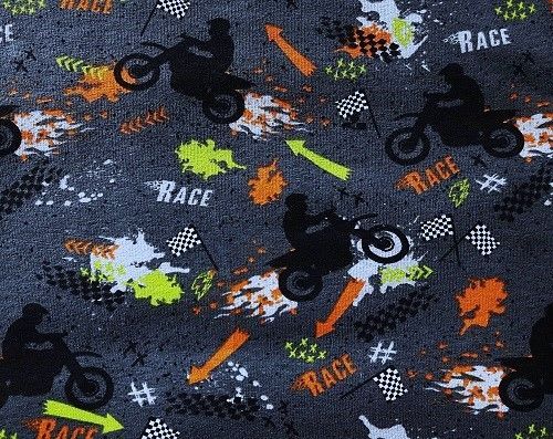 Motocross schwarz  Ökologische Kinderkleidung | Designer Kinderstoffe - Mini Tilli by Sonja