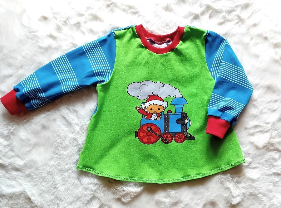Mini Tilli by Sonja - Selbstgenähte Kinderkleidung - Kindershirt mit Pauli dem kleinen Maulwurf