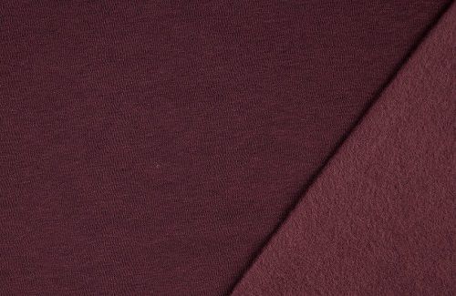 Wintersweat weinrot Ökologische Kinderkleidung | Designer Kinderstoffe - Mini Tilli by Sonja