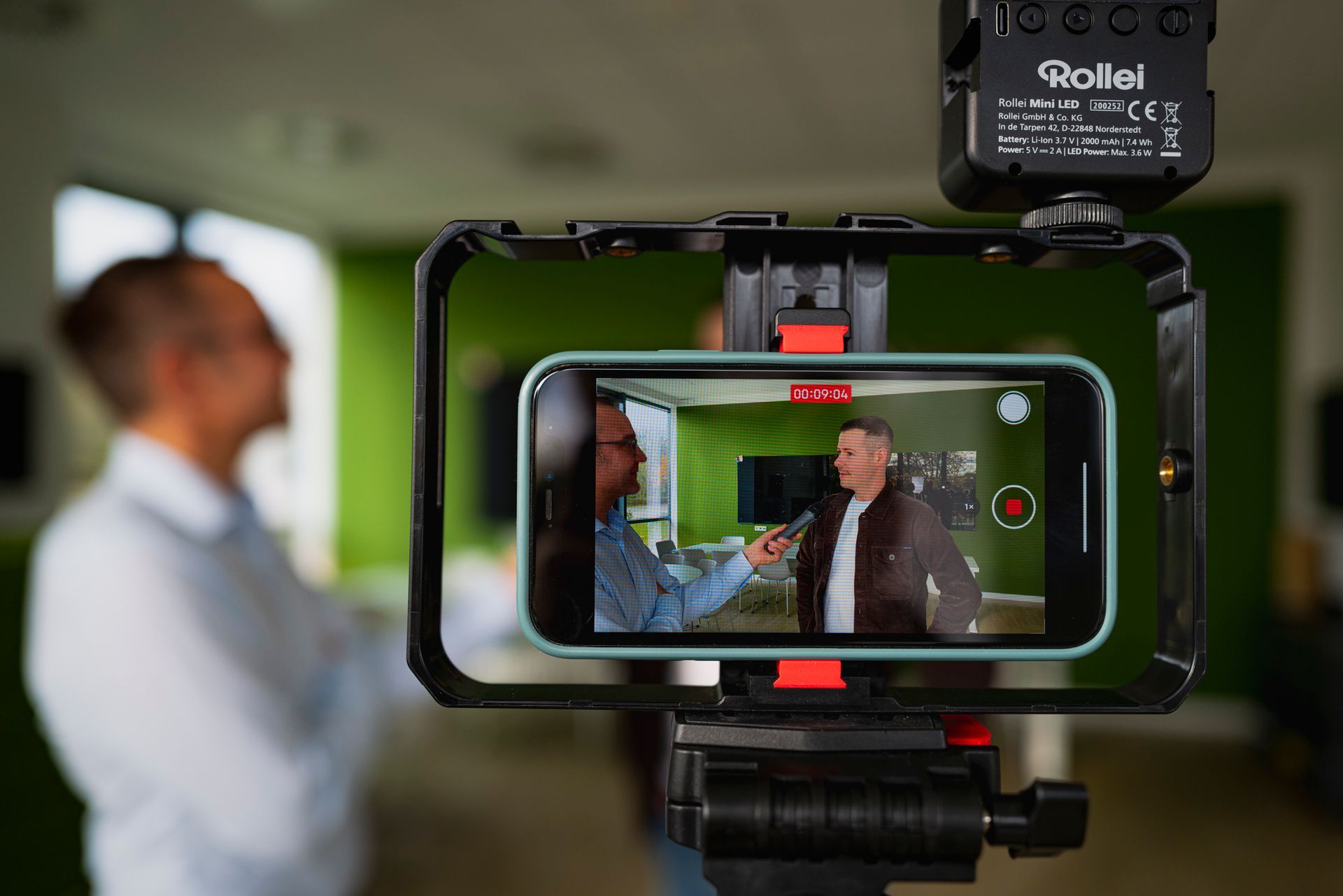 Hildebrandt Medientraining Torben Hildebrandt, Journalist, Kameratraining