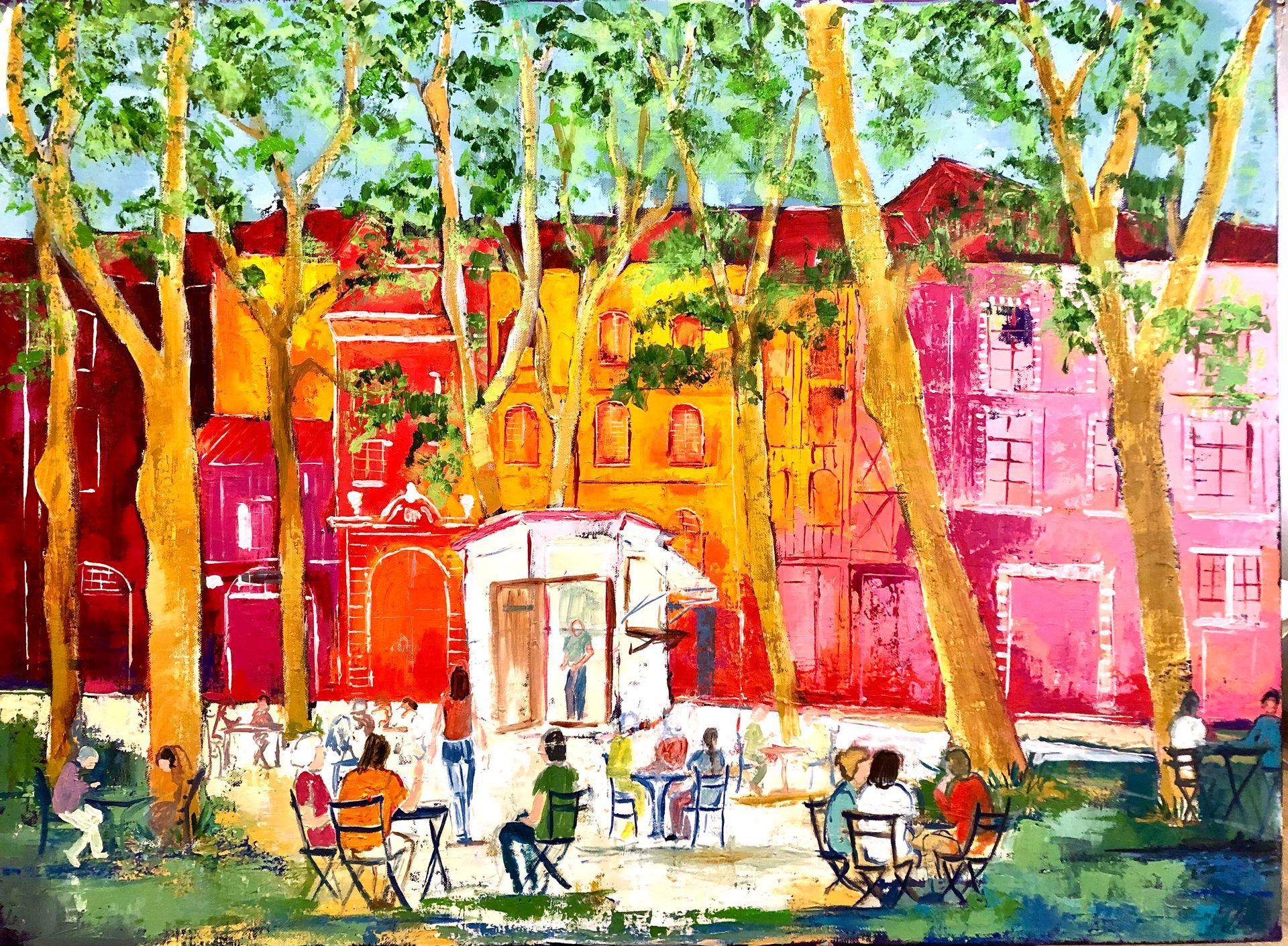 Julie d'Aragon artiste peintre Toulouse