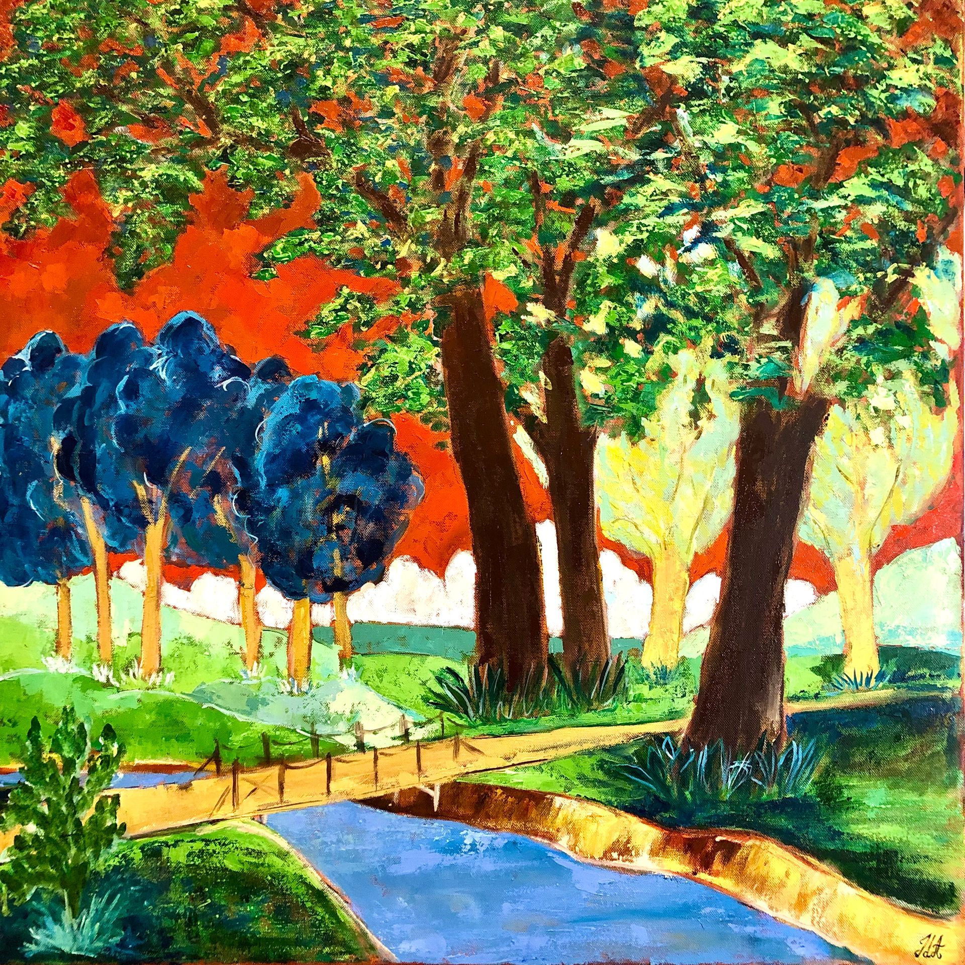 Julie d'Aragon artiste peintre Toulouse