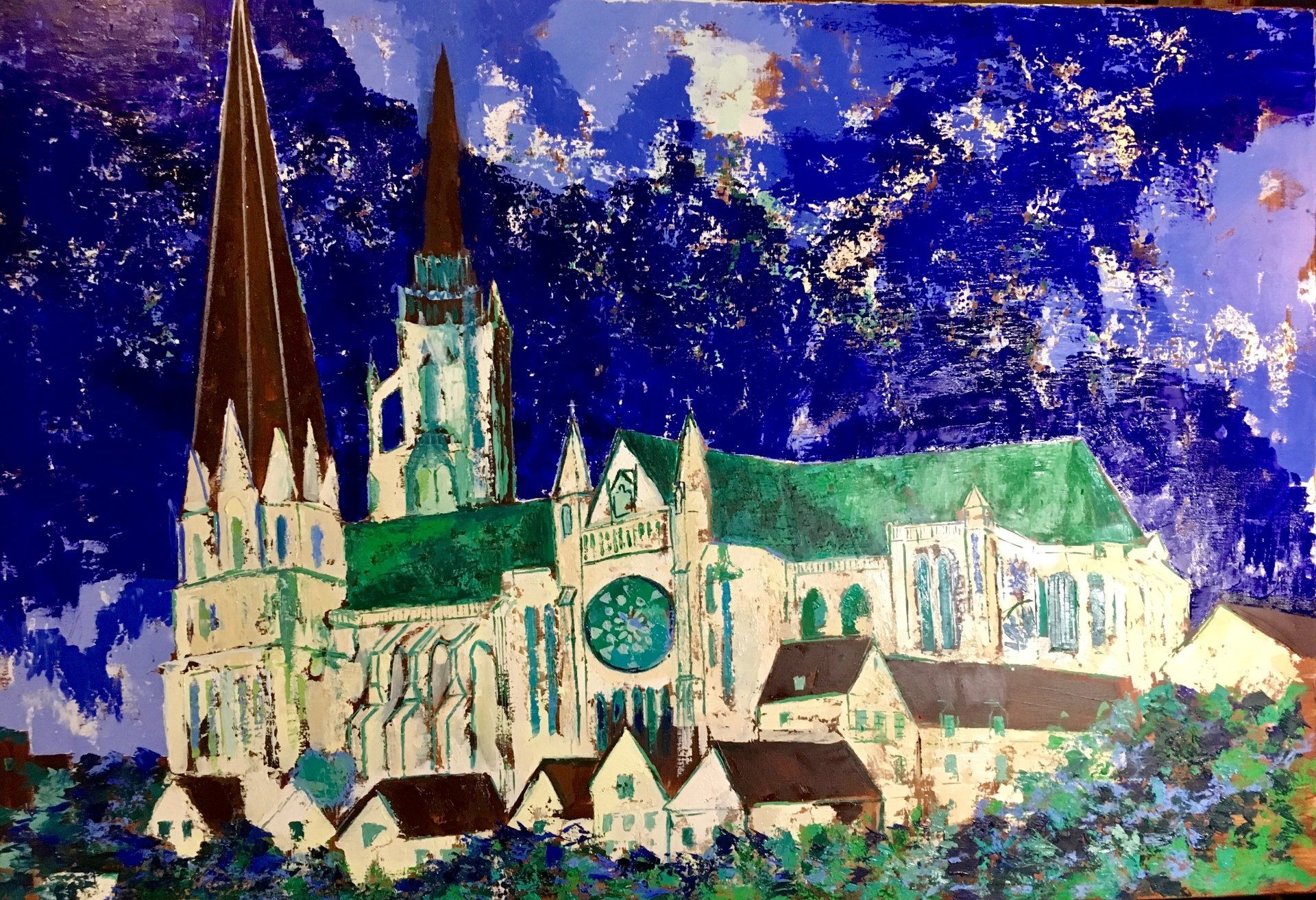 Artiste peintre Toulouse,Toulouse ma ville, cadeau de noel, noel a toulouse, frenchartist, artiste peintre toulouse, cadeau de noel parents,