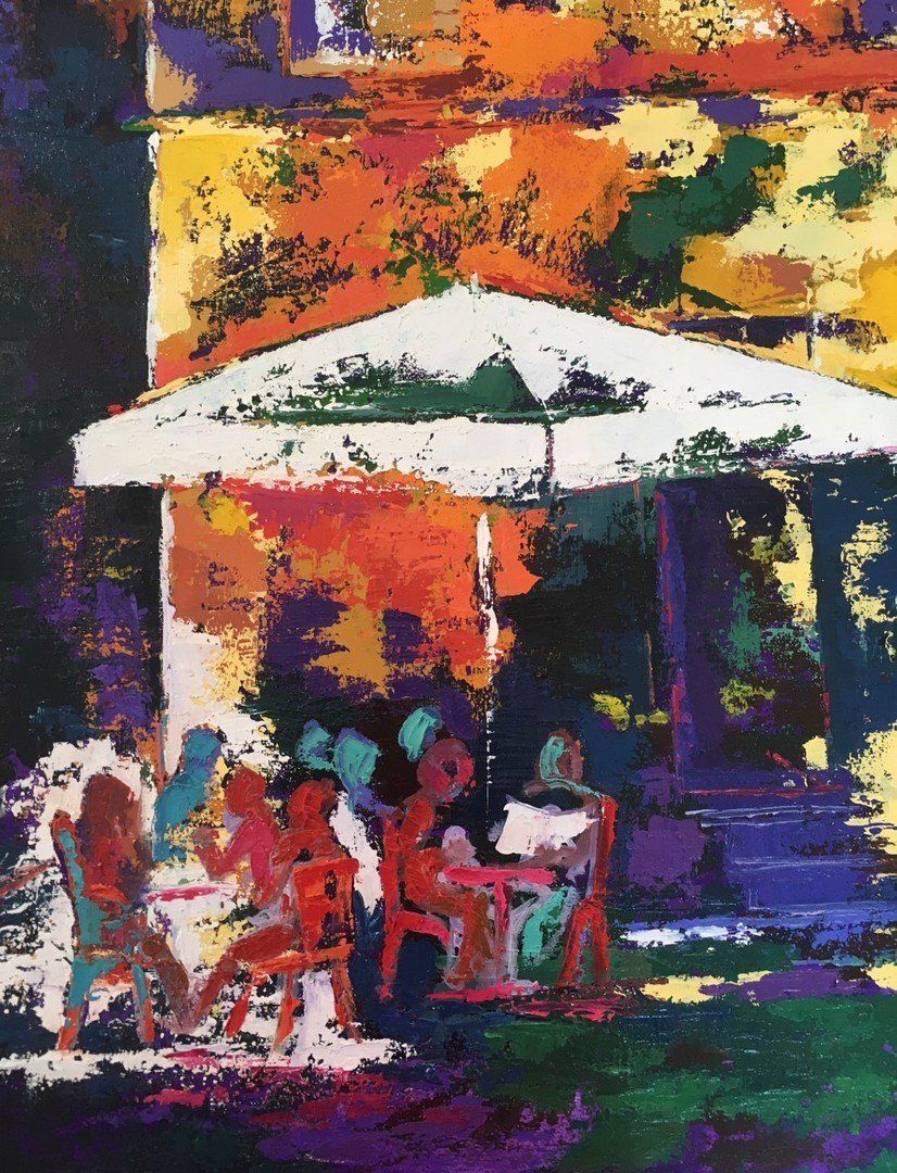 Cafe in Trastevere, Rome