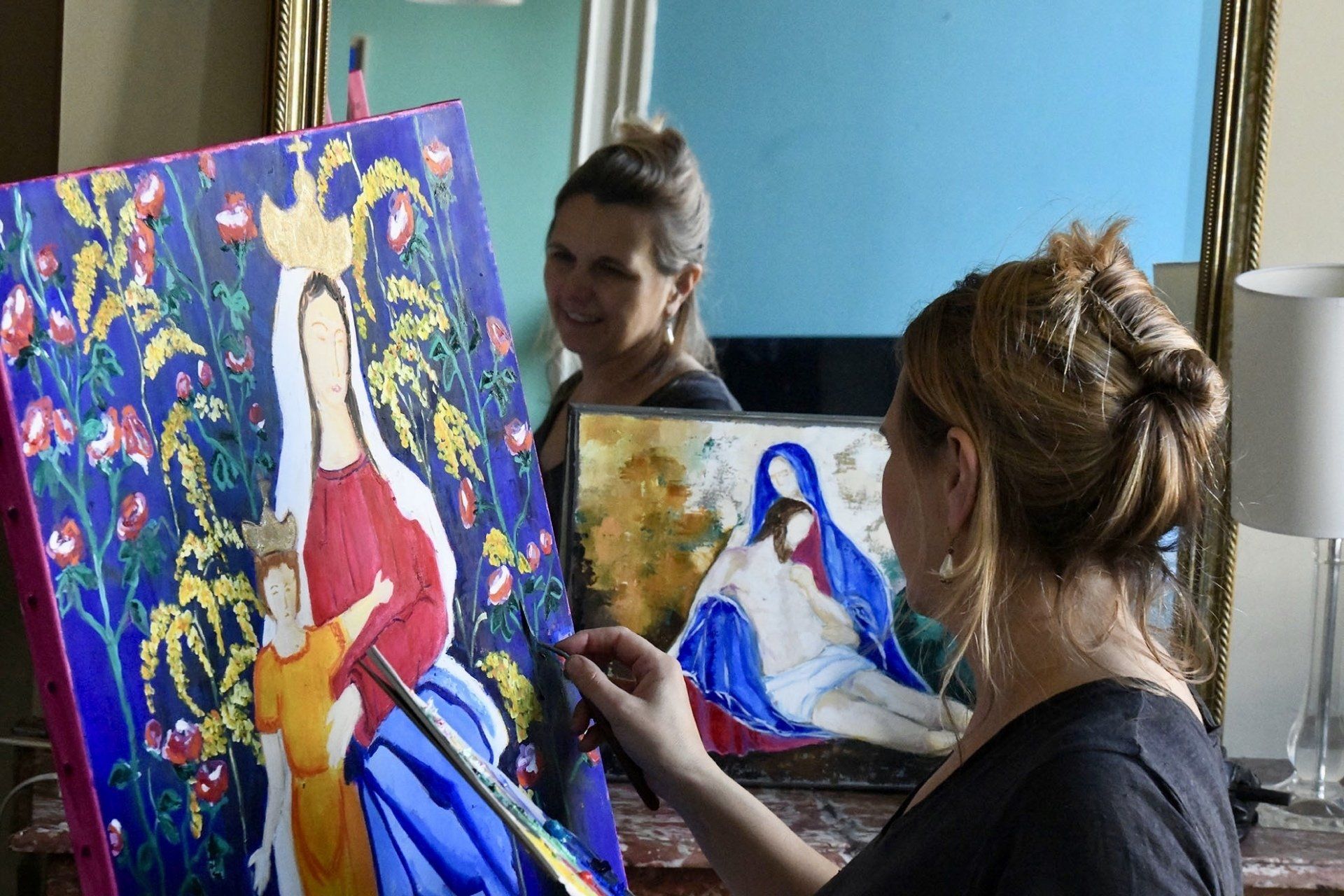 Artiste peintre Bordeaux art sacré