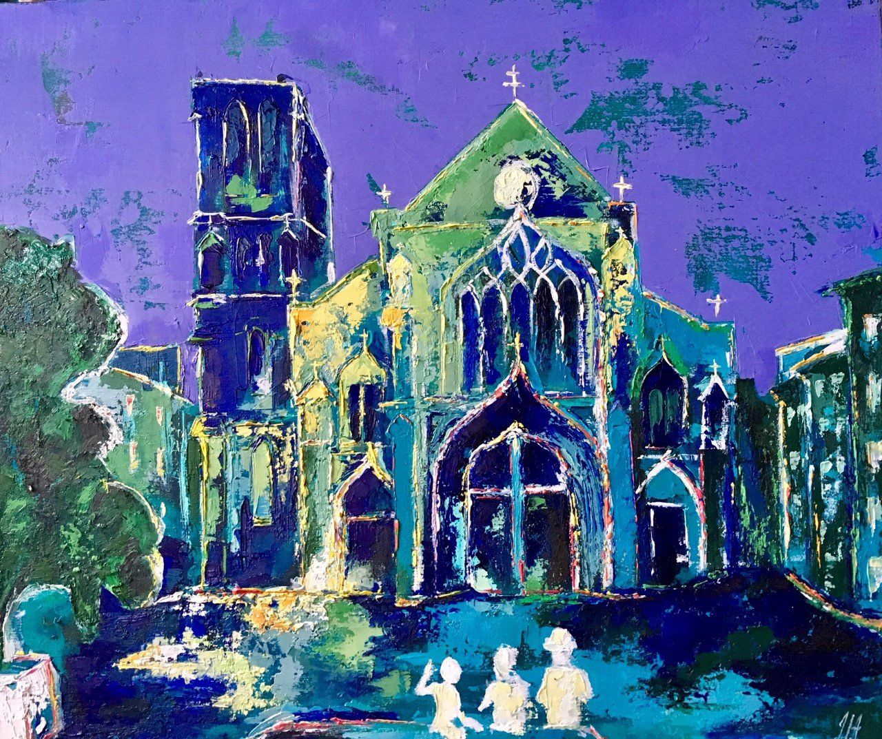 Artiste peintre Toulouse,Toulouse ma ville, cadeau de noel, noel a toulouse, frenchartist, artiste peintre toulouse, cadeau de noel parents,