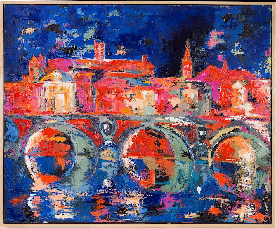 Toulouse la nuit, France