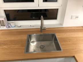 Wasseranschluss Küche, Elektroanschluss