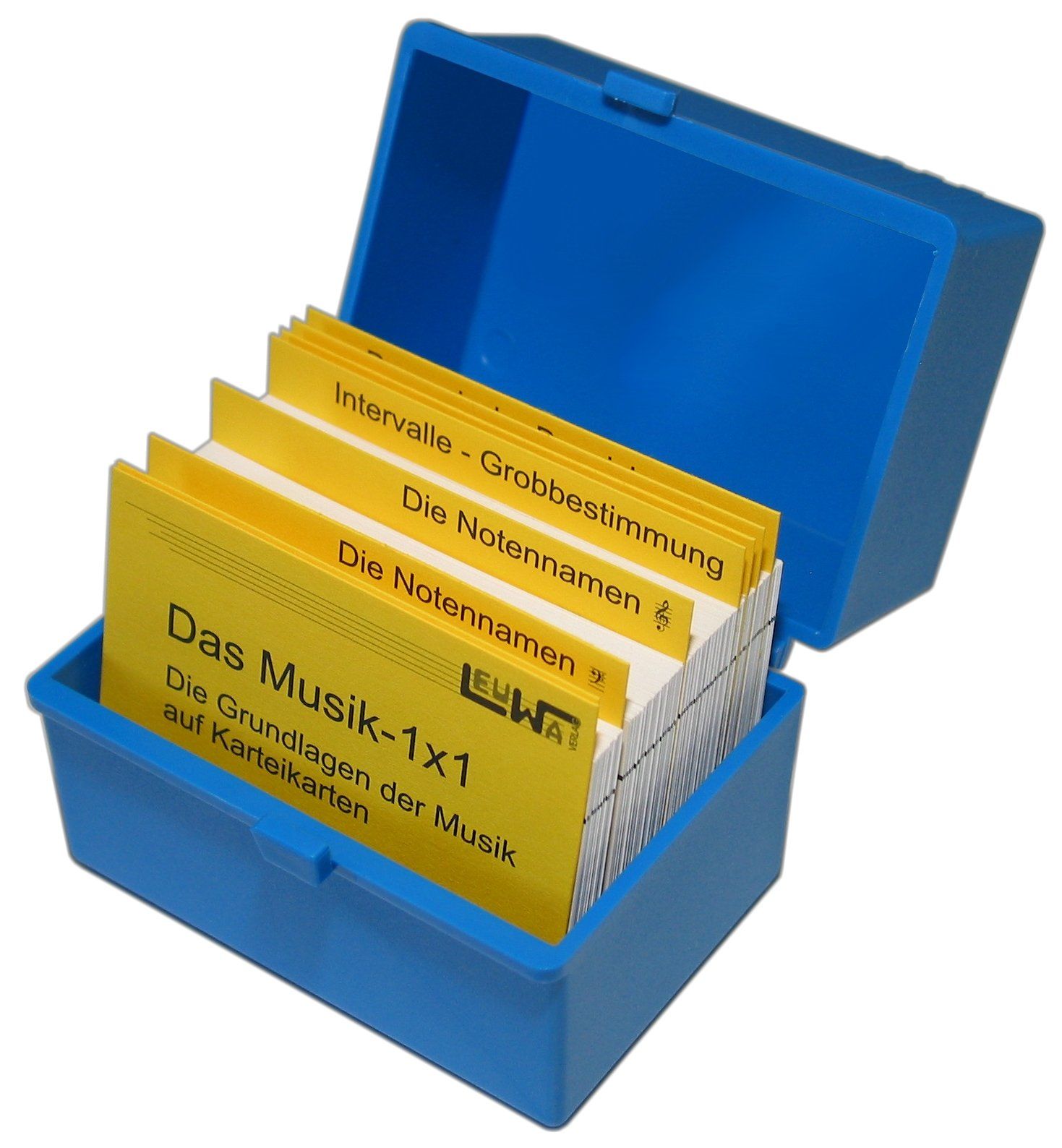 Das Musik 1x1 Noten lernen Kartei