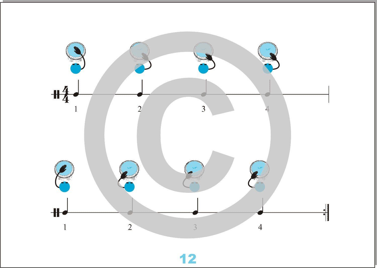 Conga lernen mit Bildsymbolen, Sprechsilben, Zählen ohne Notenkenntnisse | Trommeln mit Kinder | Rhythmusklasse Grundschule